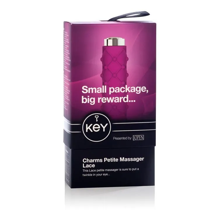 вибратор california exotic novelties key by jopen charms lace, розовый в Воронеже