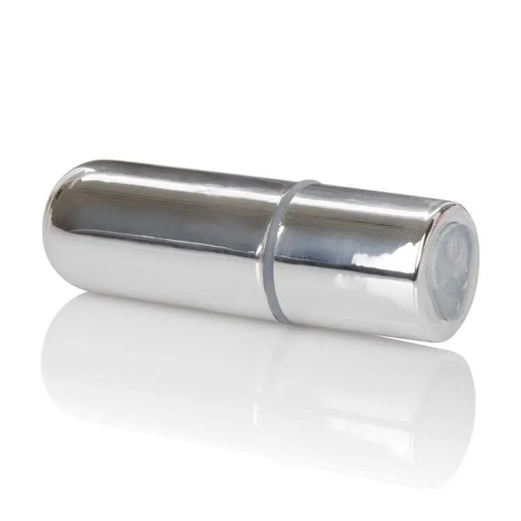 вибропуля california exotic novelties rechargeable mini bullet, серебристая в Воронеже