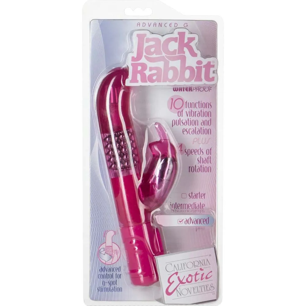 вибратор california exotic novelties advanced g jack rabbit, розовый в Воронеже