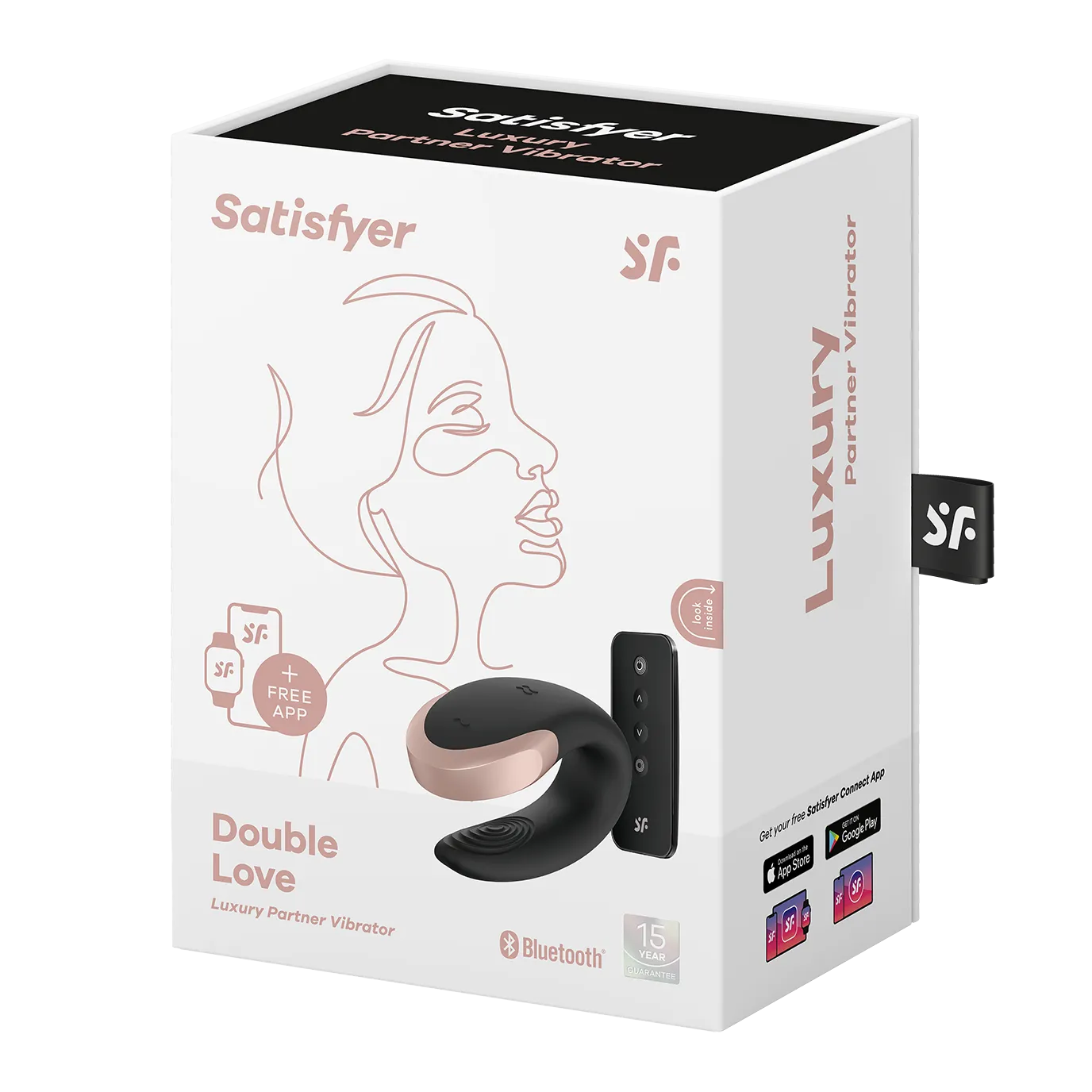 вибратор для пар satisfyer double love, белый в Воронеже