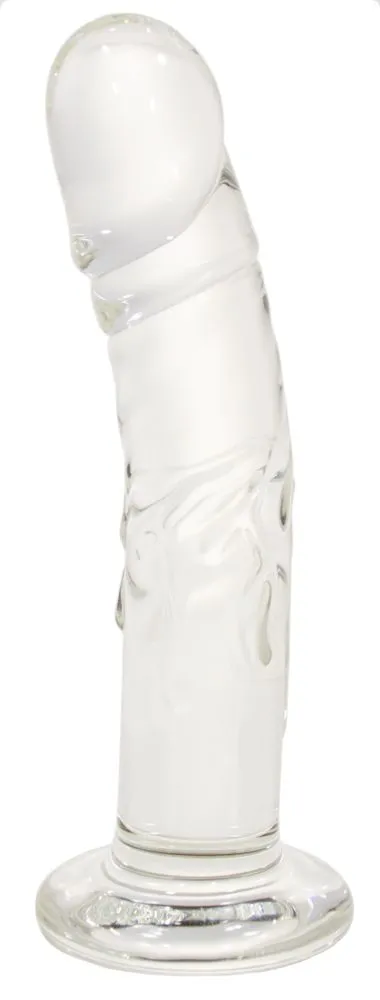 фаллоимитатор стеклянный arno 169, прозрачный в Воронеже