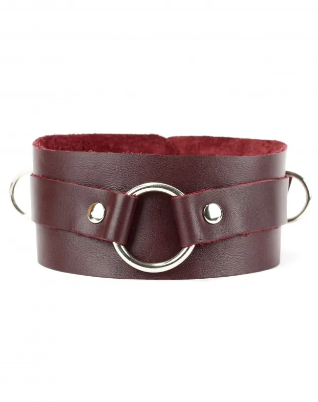 Ошейник Lady's Arsenal Бордо из Кожи 67008ars