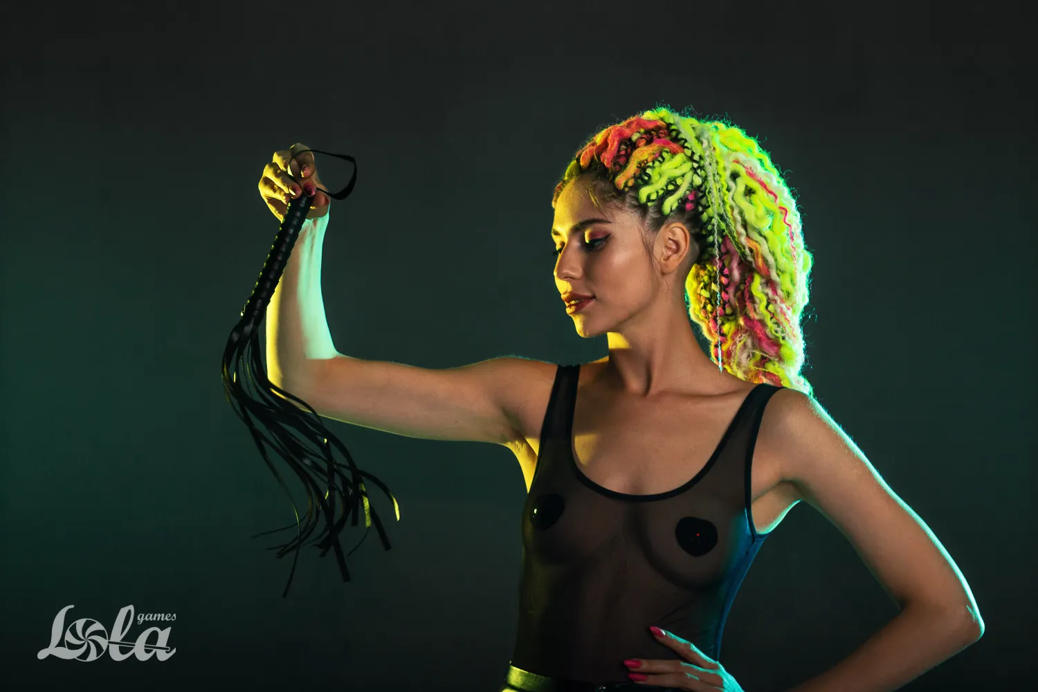 плеть party hard rebel 1116-01lola в Воронеже