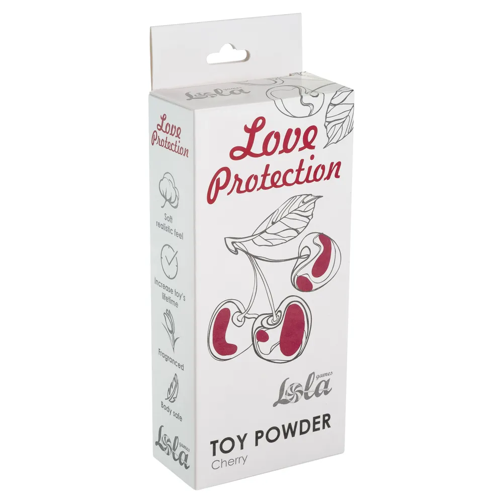 пудра для игрушек ароматизированная love protection вишня 30гр 1821-01lola в Воронеже