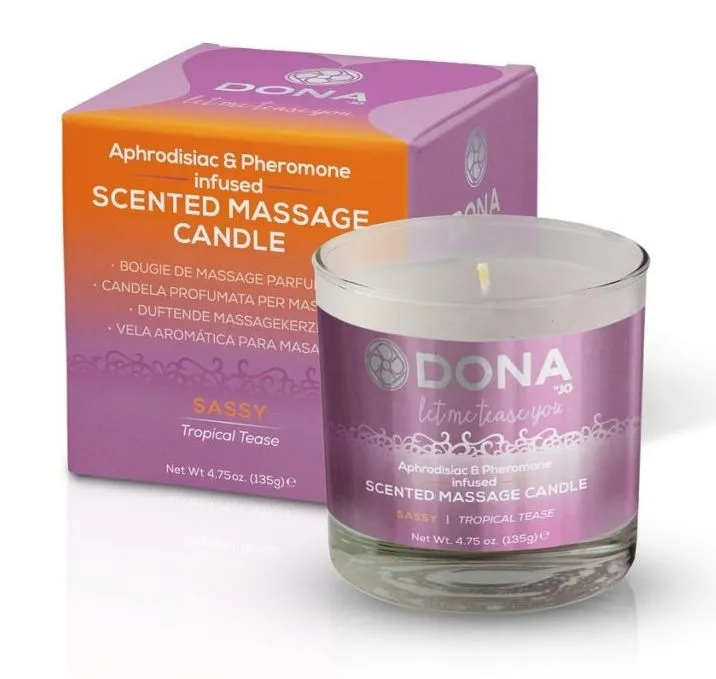 свеча массажная с феромонами system jo страсть, 135 г в Воронеже