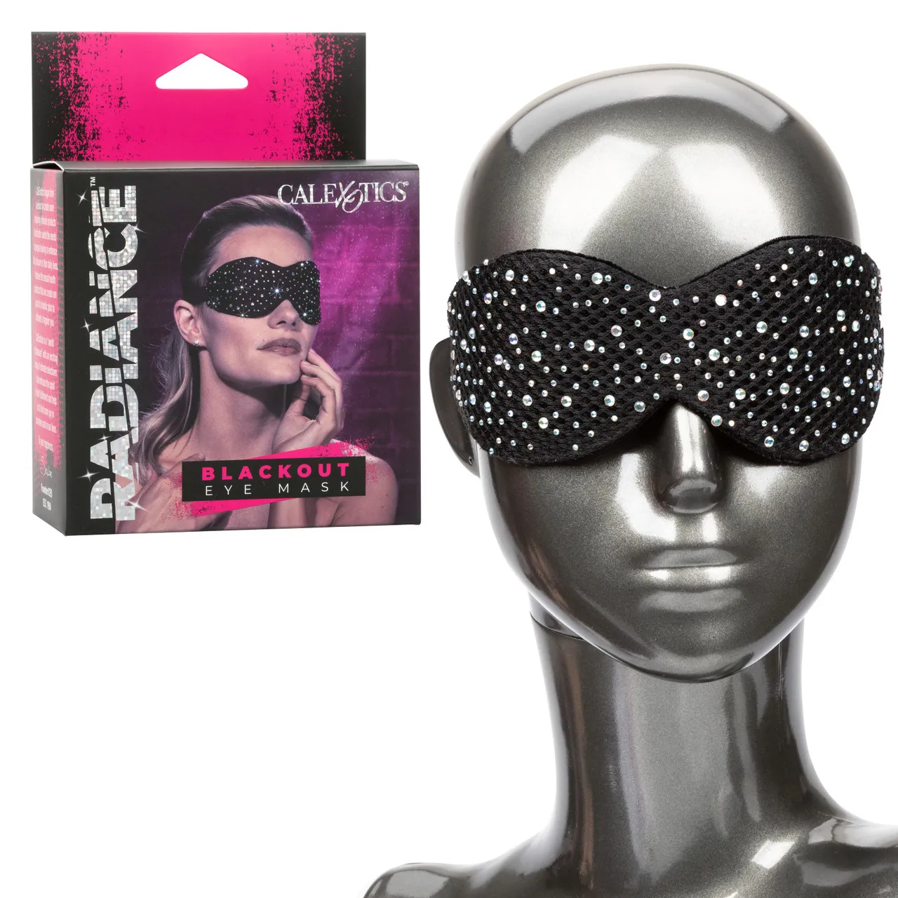 Маска на глаза для эротических игр RADIANCE BLACKOUT EYE MASK