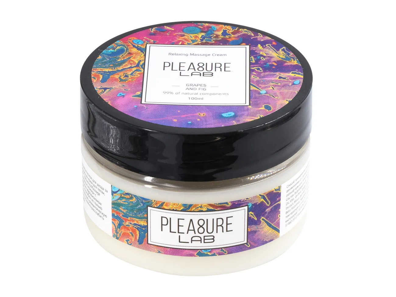 массажный крем pleasure lab relaxing виноград и инжир 100 мл 1071-02lab в Воронеже