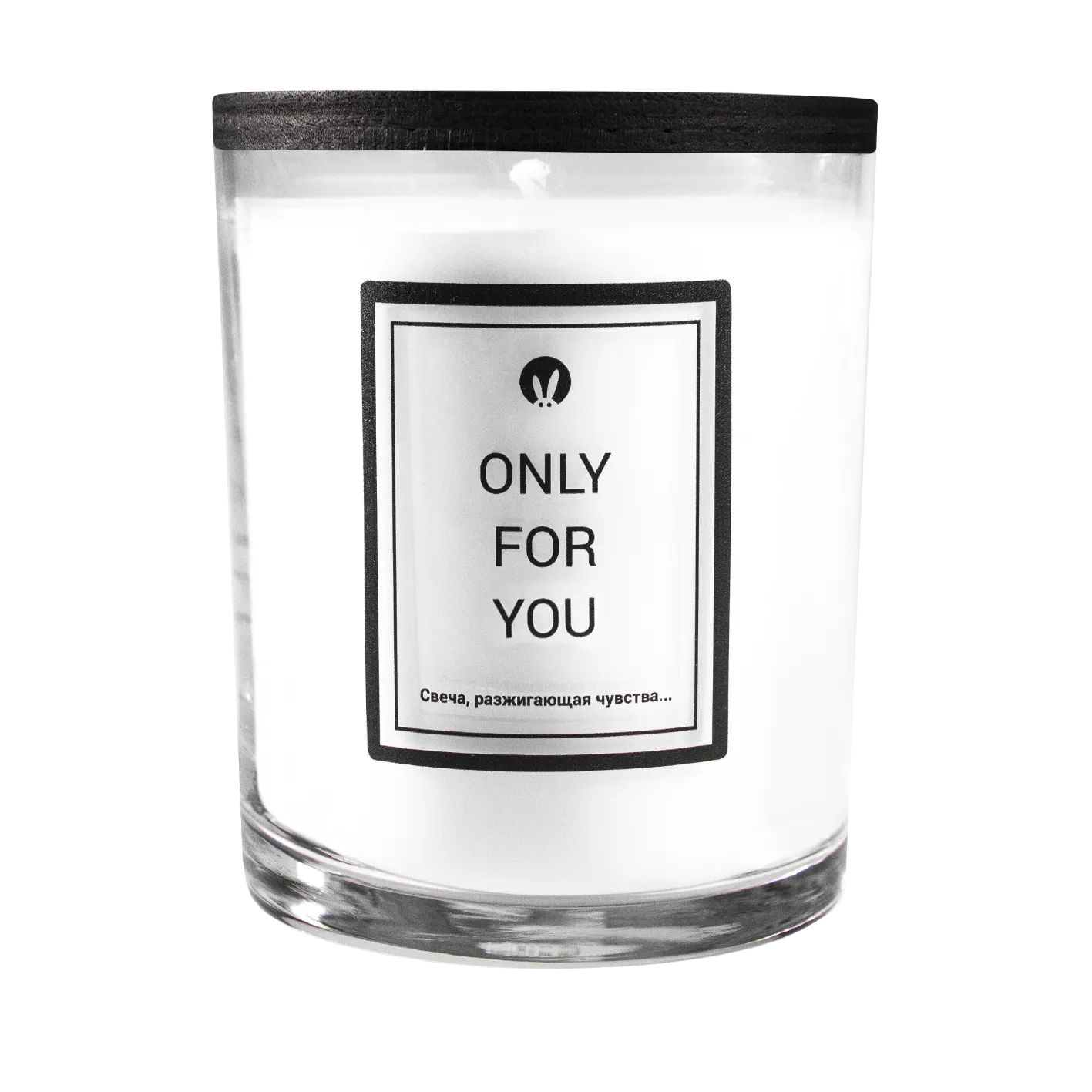 свеча pinkrabbit в стакане only for you в Воронеже