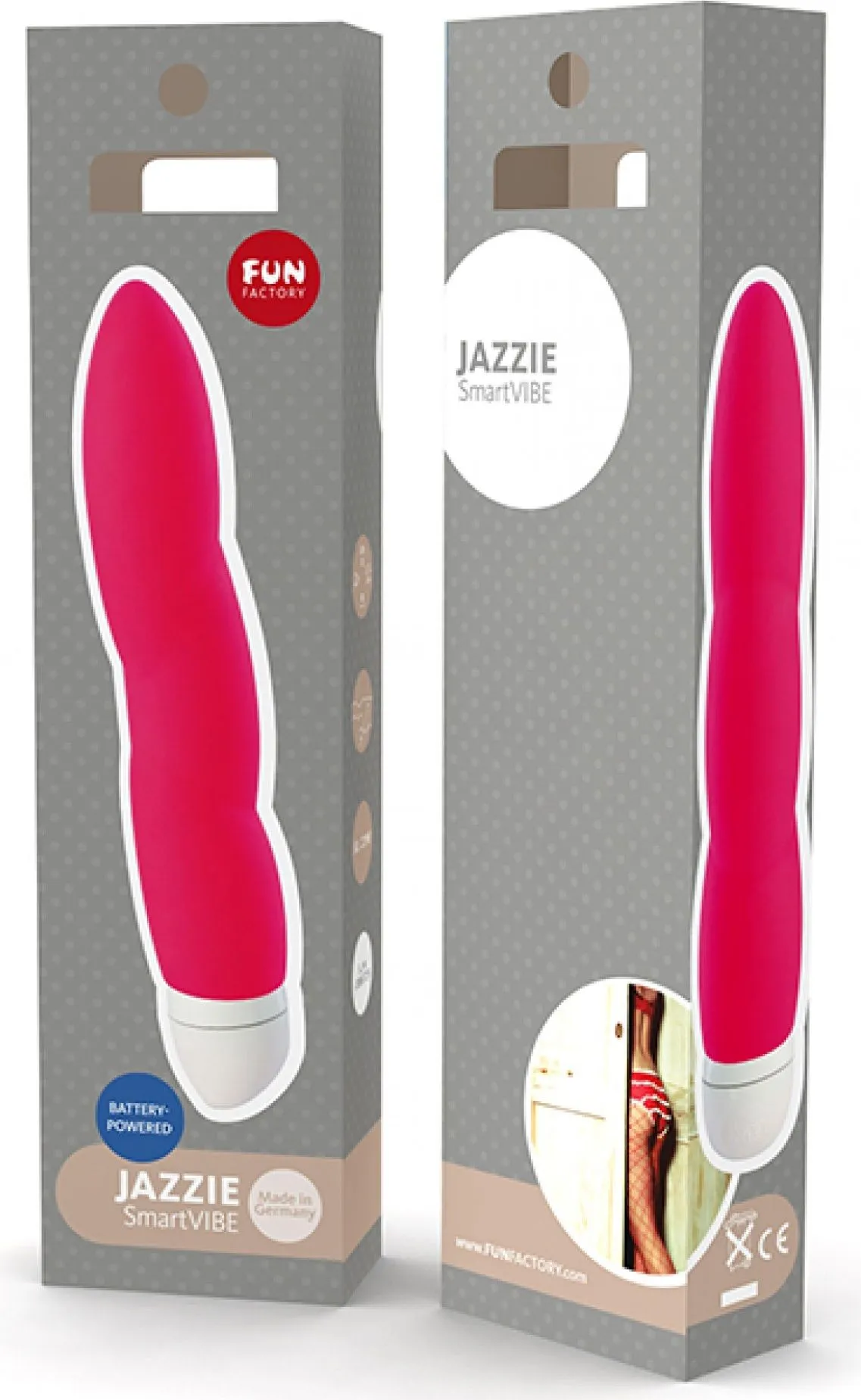 вибратор fun factory jazzie, розовый в Воронеже