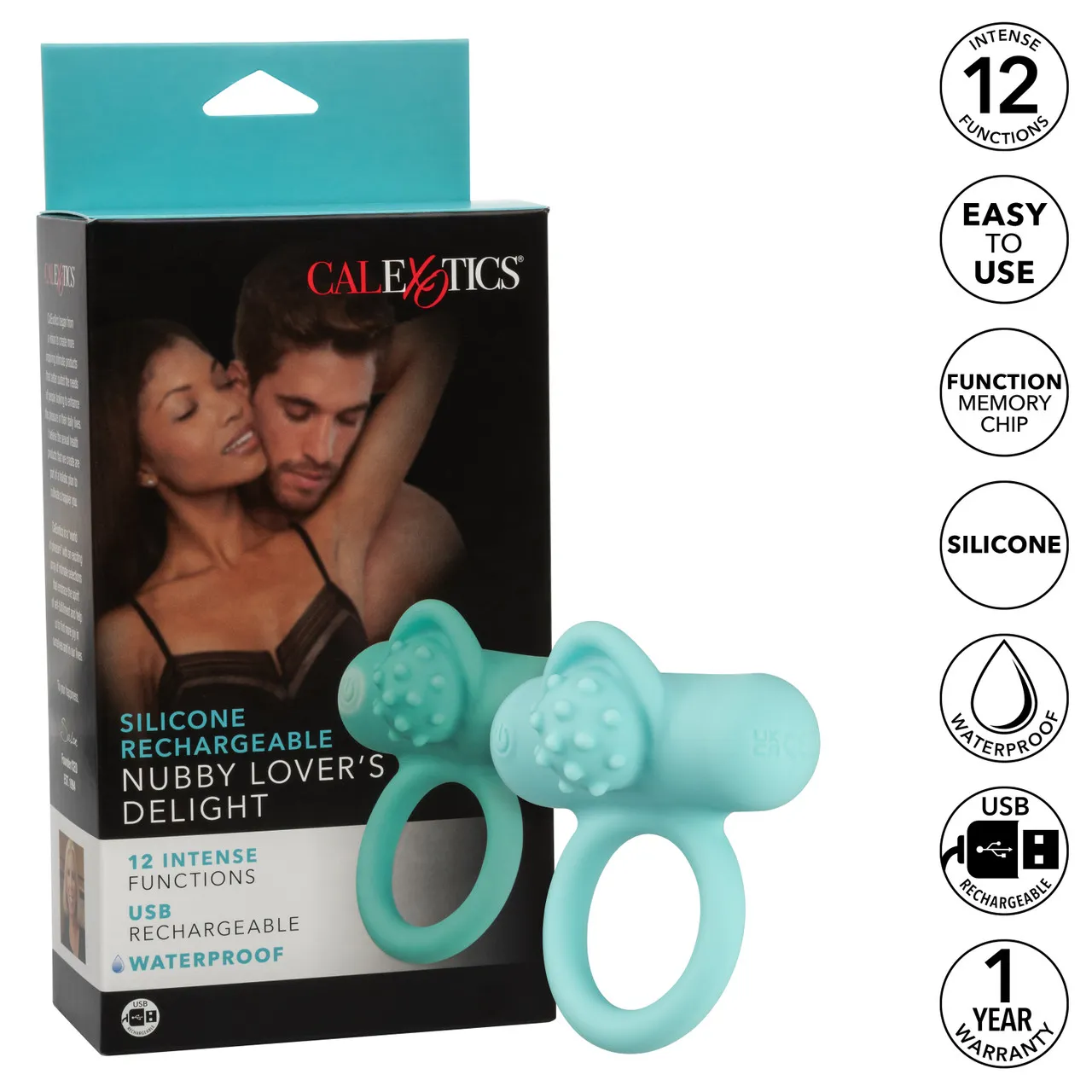 перезаряжаемое эрекционное виброкольцо silicone rechargeable nubby lover’s delight в Воронеже