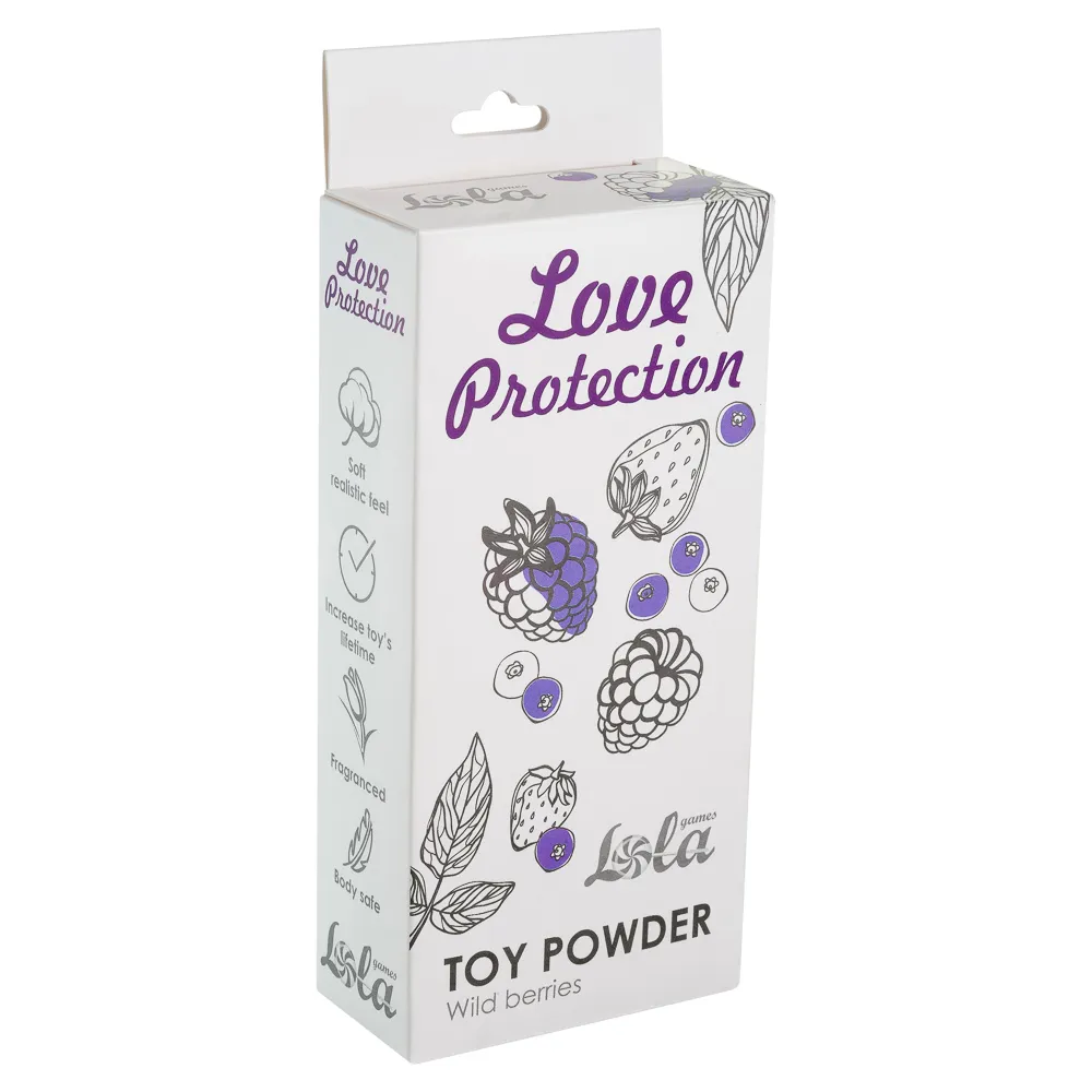 пудра для игрушек ароматизированная love protection лесные ягоды 30гр 1825-01lola в Воронеже