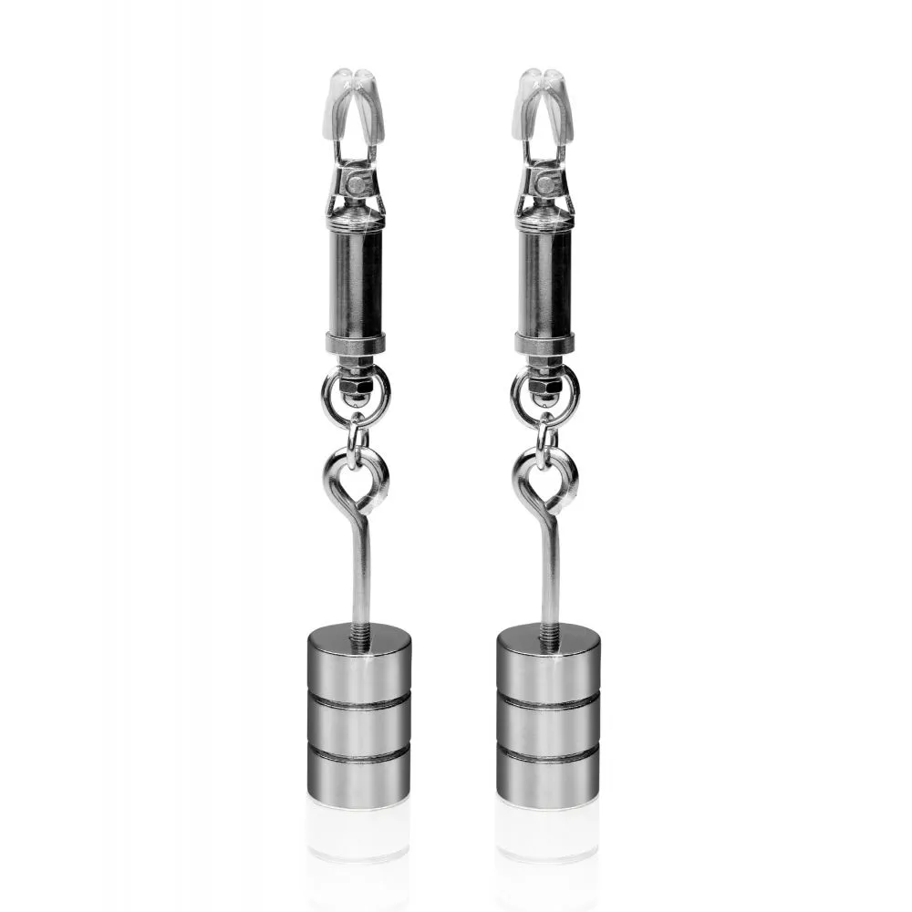 Зажимы Pipedream Metal Worx Nipple Clamps, с грузом