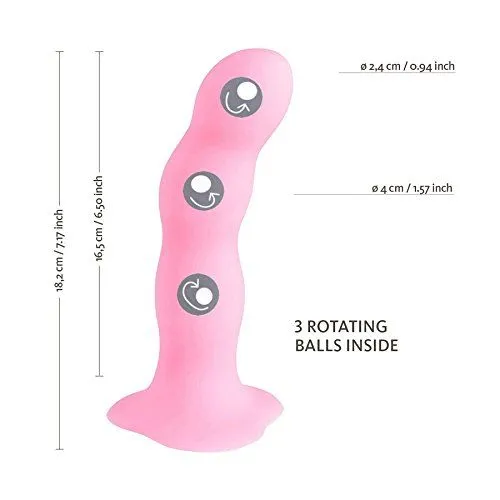 фаллоимитатор fun factory bouncer, розовый в Воронеже