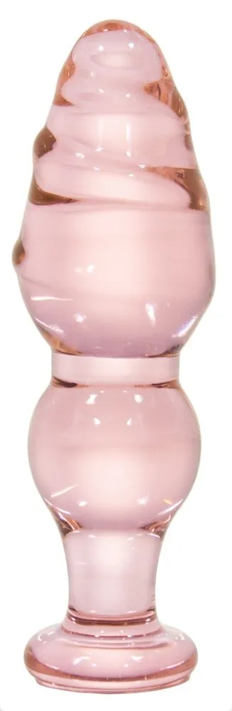 анальный стимулятор стеклянный arno 219, розовый в Воронеже