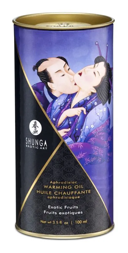 масло массажное съедобное shunga экзотические фрукты, 100 мл в Воронеже