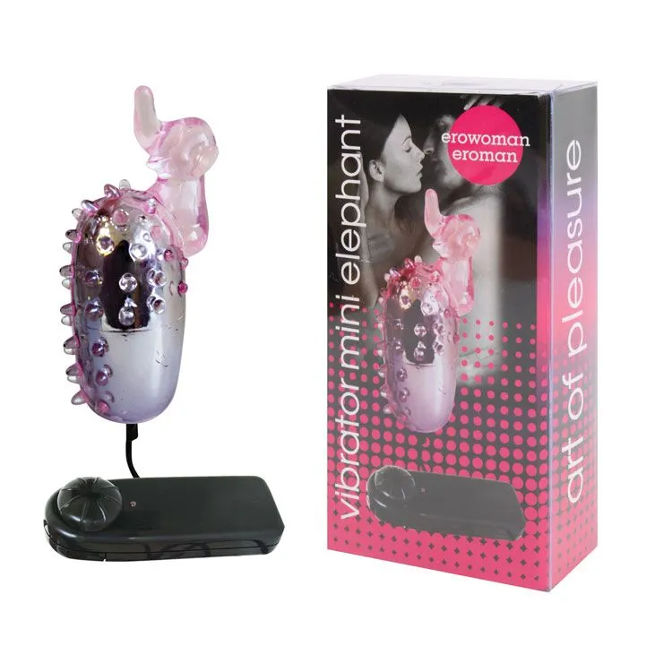 виброяйцо слоник vibrator mini elephant, розовое в Воронеже