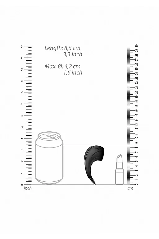 эрекционное кольцо с вибрацией и электростимуляцией - c-spot massager в Воронеже