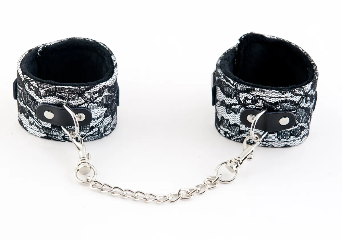 кружевные поножи toyfa marcus, серебристый, 46 см. в Воронеже