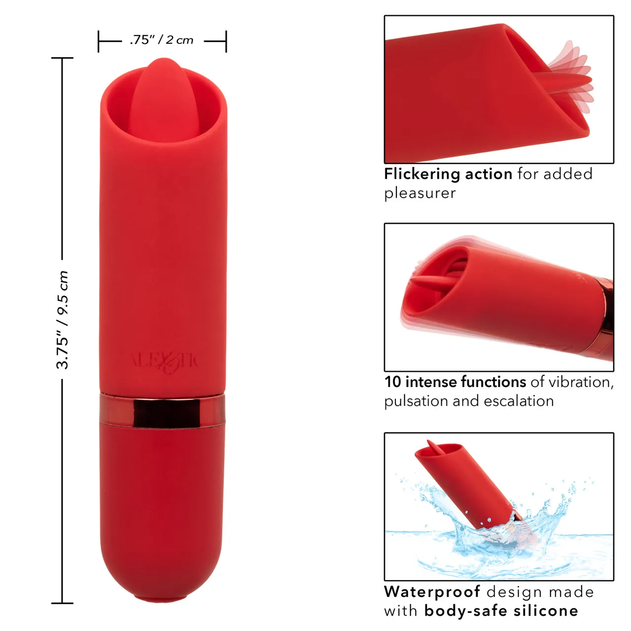 миниатюрный клиторальный стимулятор kyst flicker в Воронеже
