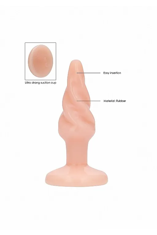 plu004fle: анальная пробка rounded - 3 inch в Воронеже