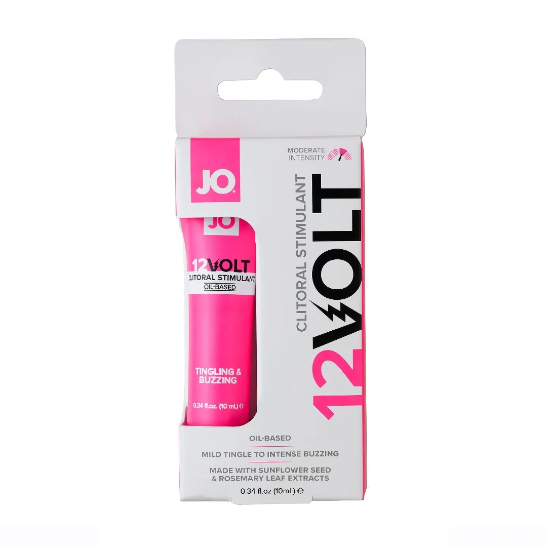 Возбуждающая сыворотка мощного действия JO 12Volt с эфф. "жидкой вибрации"-10 мл.