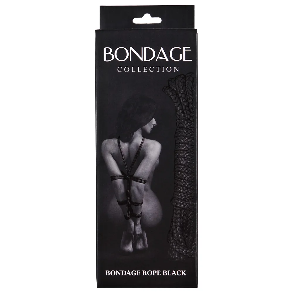 веревка bondage collection black 9м 1040-01lola в Воронеже
