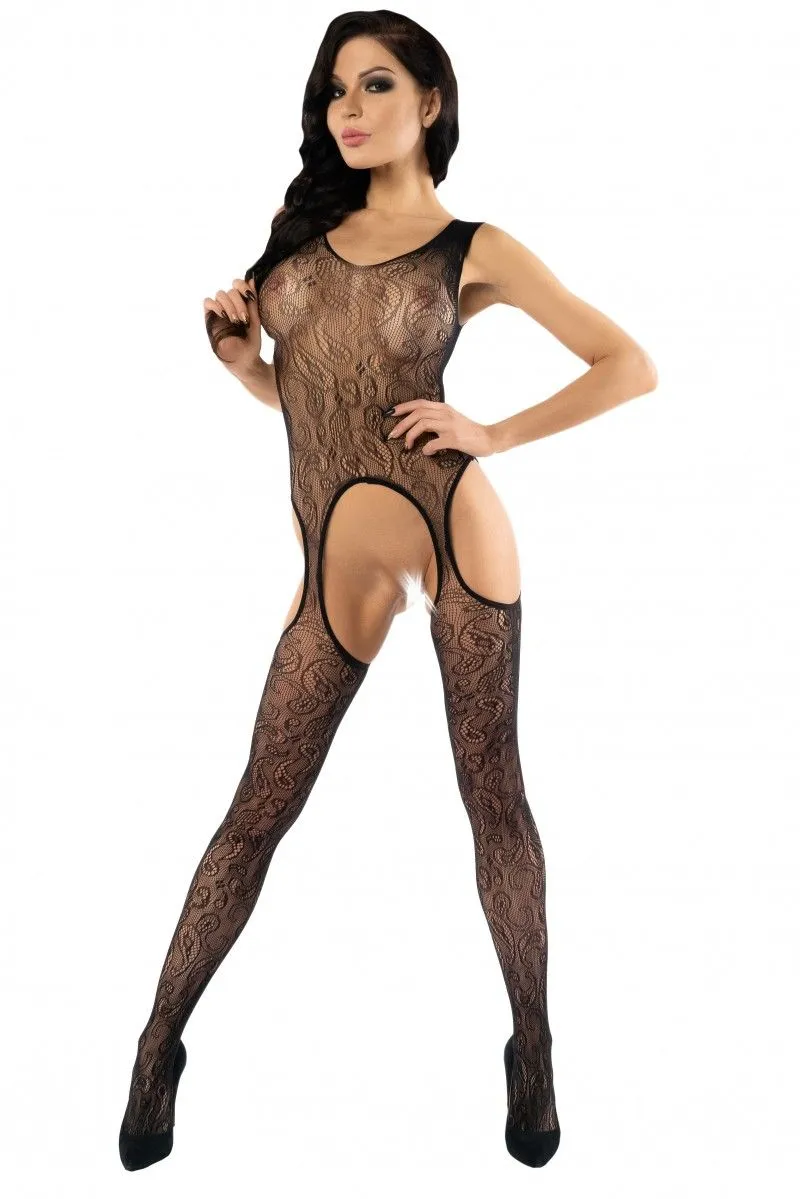 Эротическое кэтсьюит c имитацией чулок в Воронеже