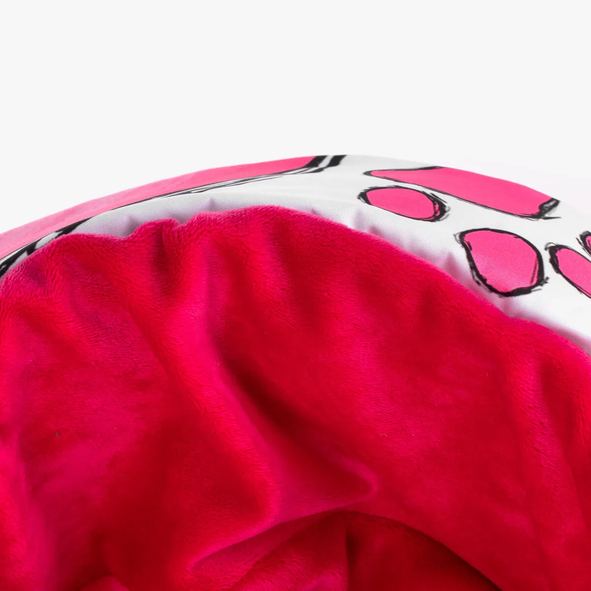 Панама стеганая принт белая, os