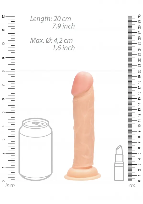 фаллоимитатор realistic cock - 8" в Воронеже