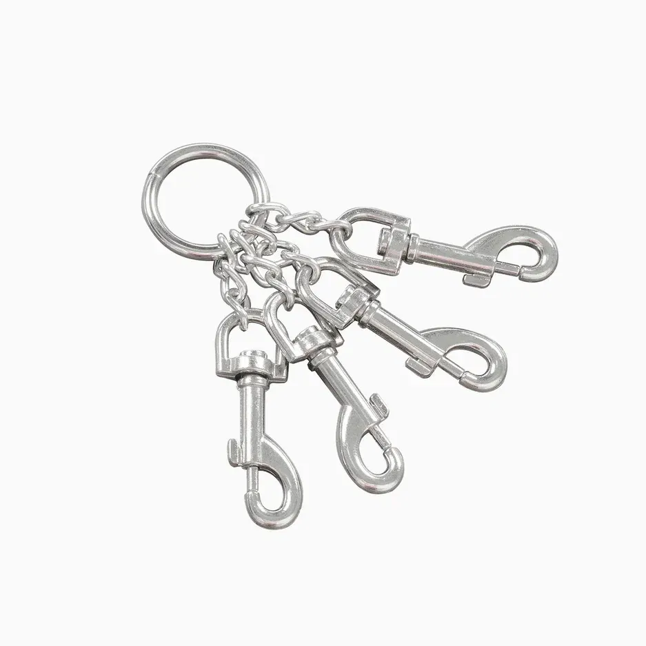 крест из цепи, с карабинами, 15 см в Воронеже