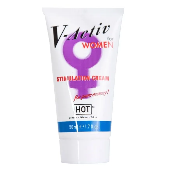 крем hot v-active, стимулирующий для женщин, 50 мл в Воронеже