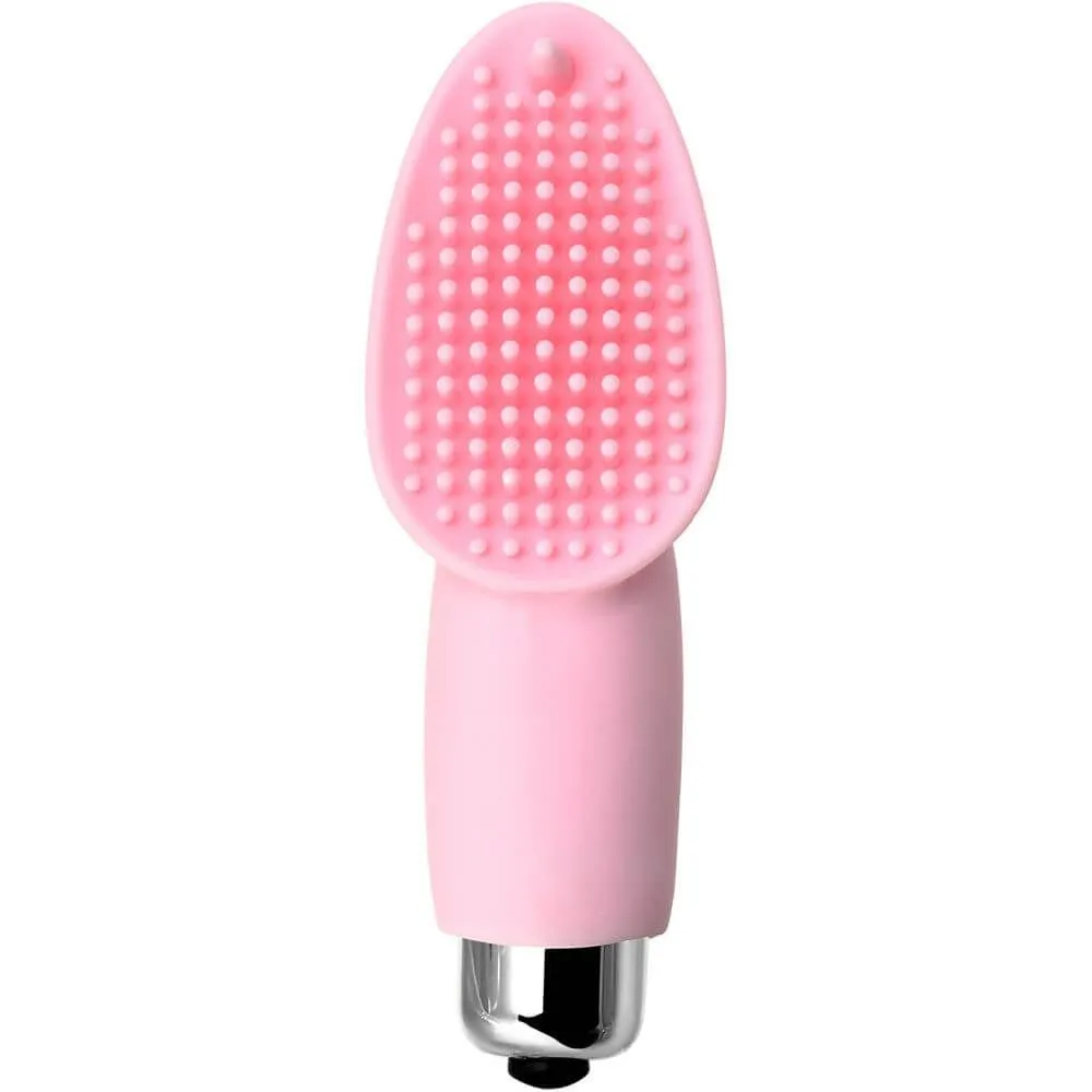 насадка на палец jos twity, с вибрацией, розовая в Воронеже