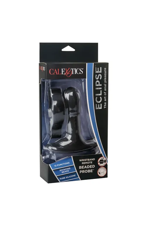 перезарежаемый анальный стимулятор beaded probe с функцией "ротации" и управлением с браслета в Воронеже