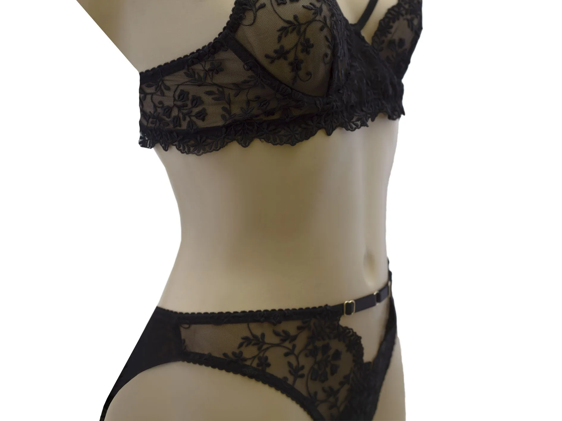 Эротическое комплект sunner, черный в Воронеже