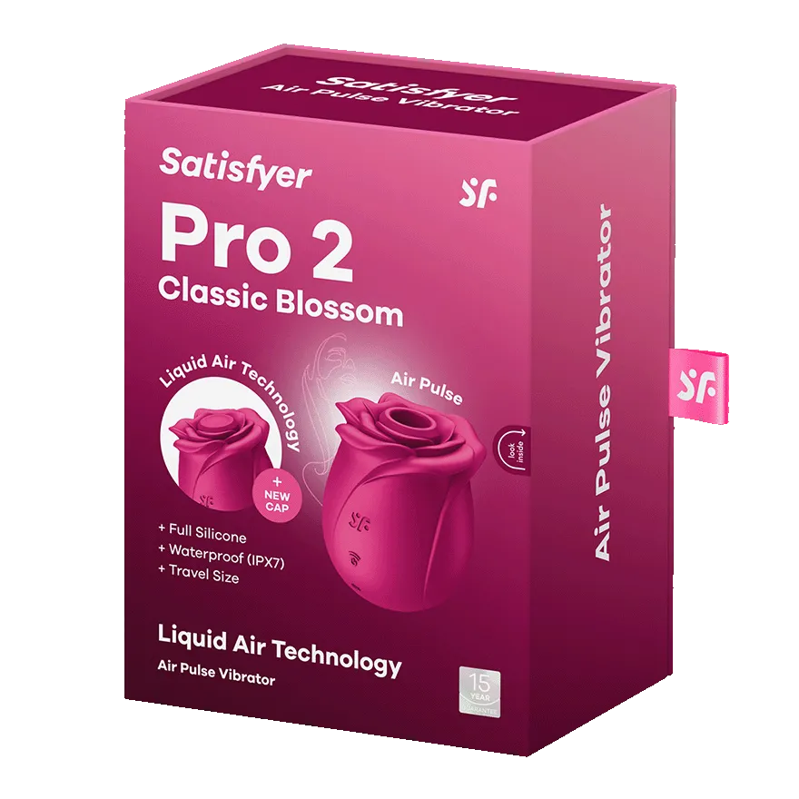 Вакуумный массажер Satisfyer Pro 2 Classic Blossom 065854SA
