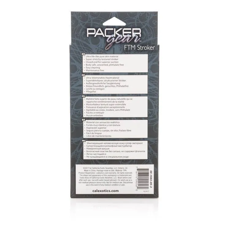 мастурбатор california exotic novelties packer gear ftm stroker, черный в Воронеже