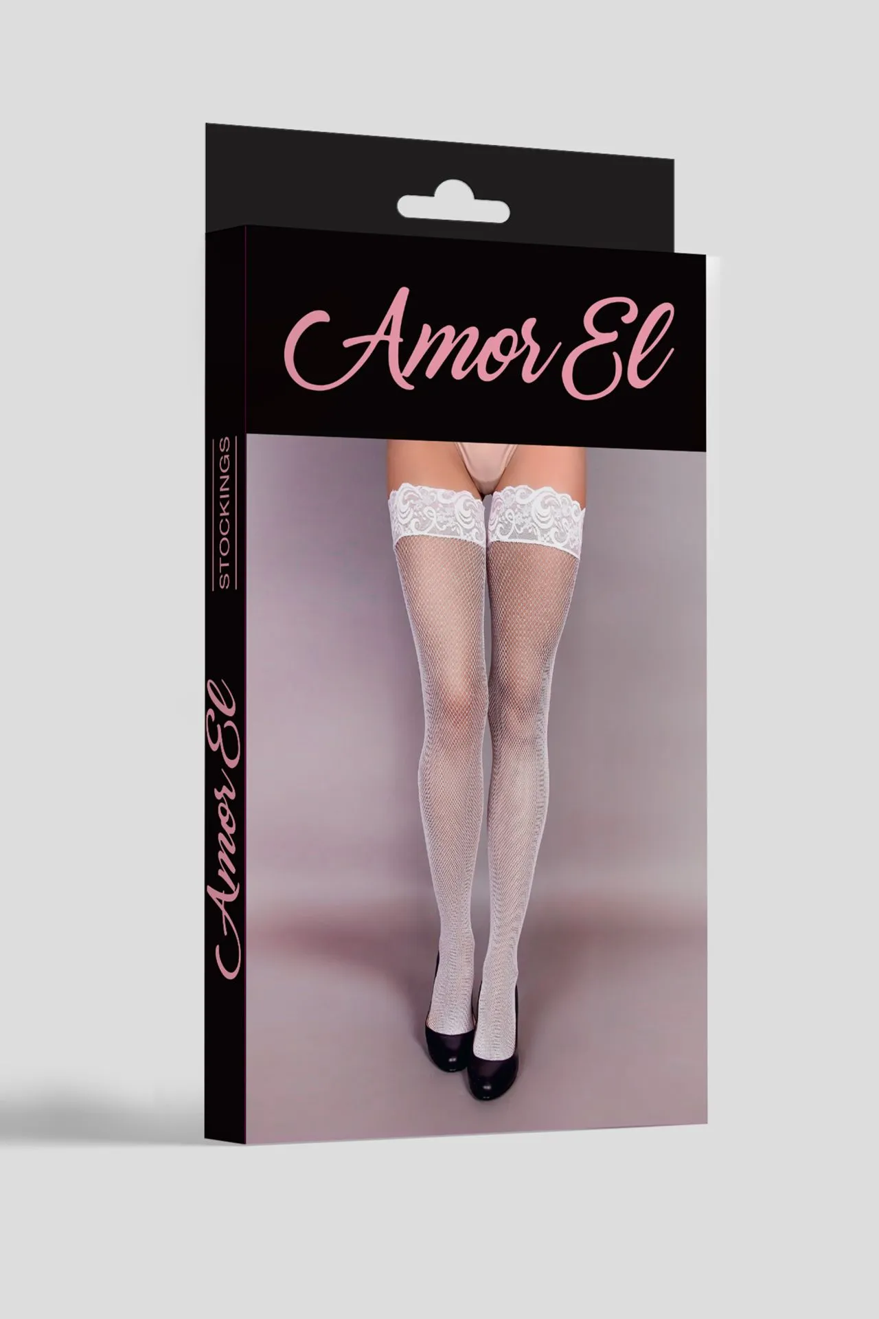 Эротическое чулки в мелкую сетку rosa vintage с рисунком сзади s/l белые в Воронеже