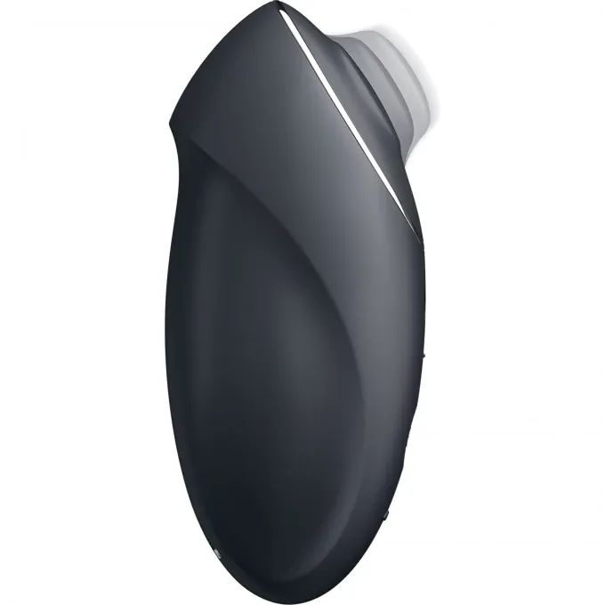 вибромассажер satisfyer tap & climax 1, силикон, серый, 11 см в Воронеже