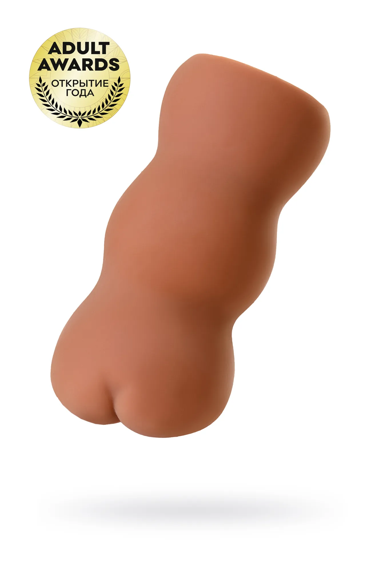 мастурбатор реалистичный kokos tongggo black angel с двойным слоем tpr, телесный, 16 см в Воронеже