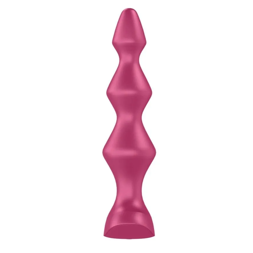 пробка анальная с вибрацией satisfyer lolli plug 1, красная в Воронеже