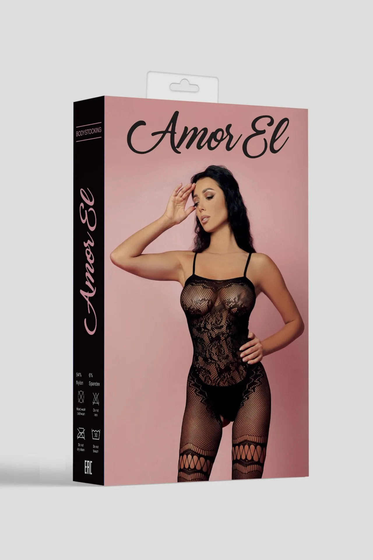 Эротическое кетсьюит (боди-комбинезон) valencia s/l черный в Воронеже