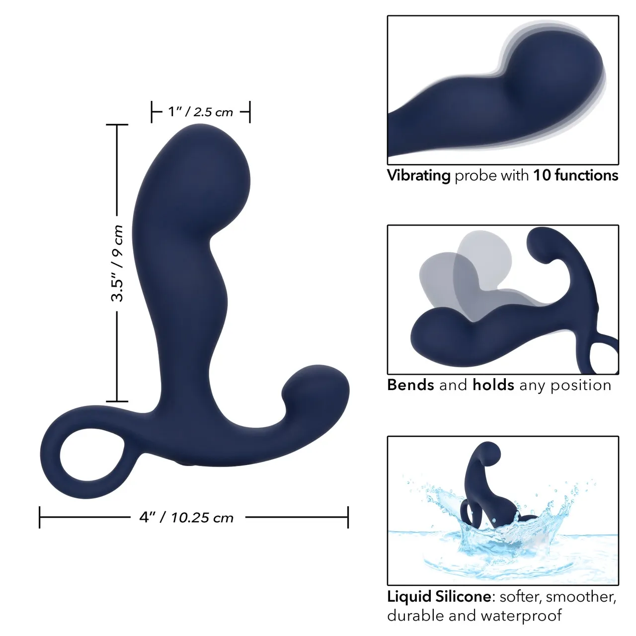 вибромассажер viceroy rechargeable command probe в Воронеже
