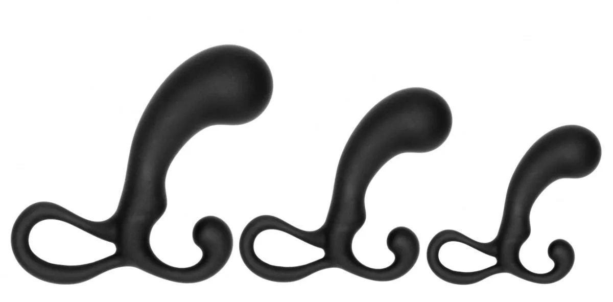 набор из трёх предметов prostate stimulator set, чёрный в Воронеже