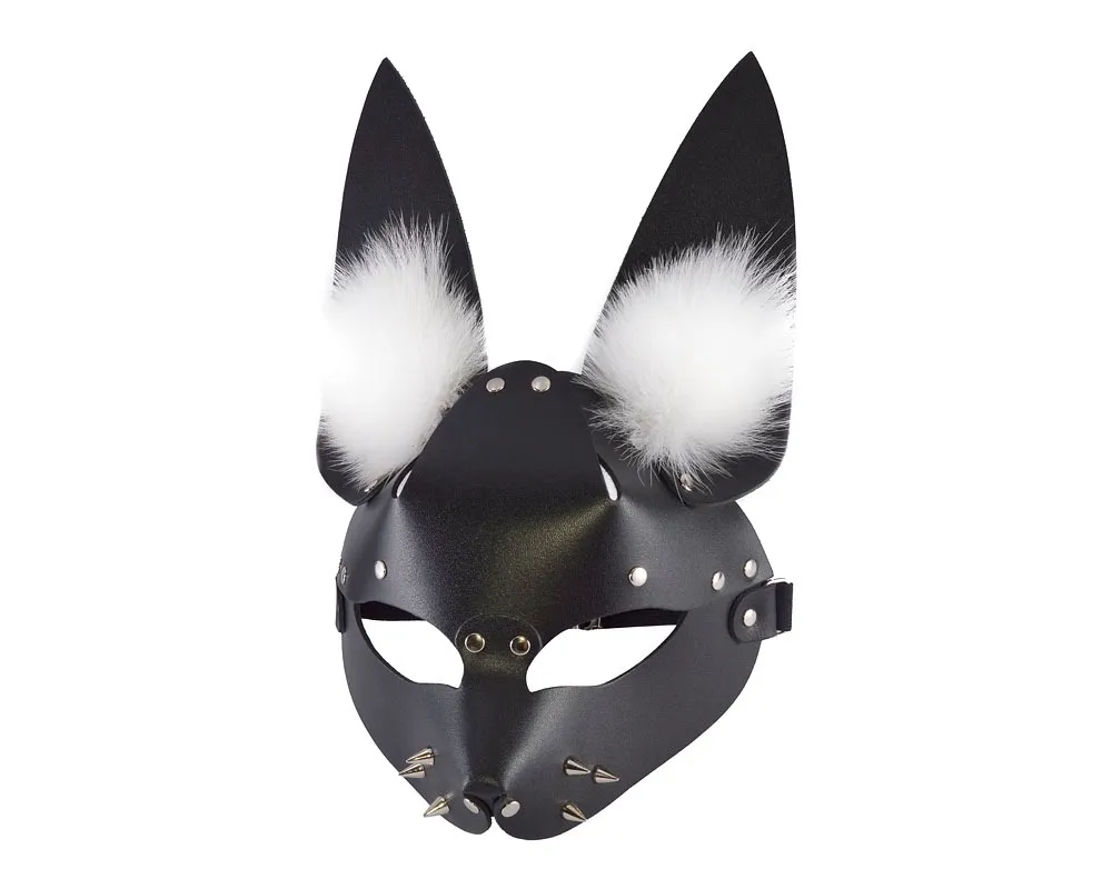 Маска Заяц  Черная 3415-1