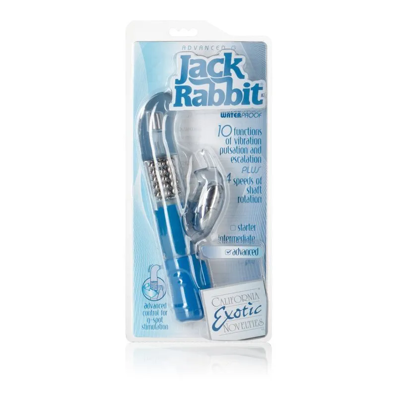 вибратор california exotic novelties advanced g jack rabbit, голубой в Воронеже