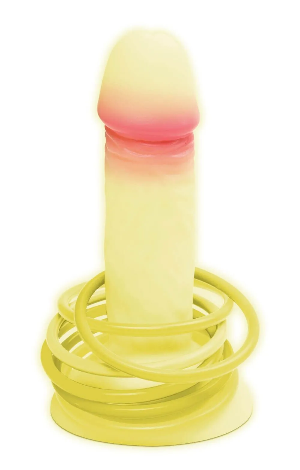 Игра Pipedream Glow In The Dark Pecker Ring Toss, 6 колец