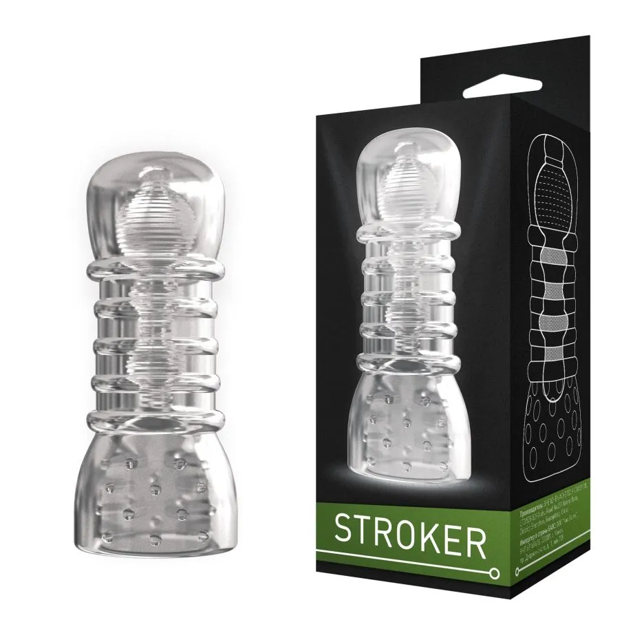 мастурбатор двухсторонний stroker прозрачный № 2 в Воронеже