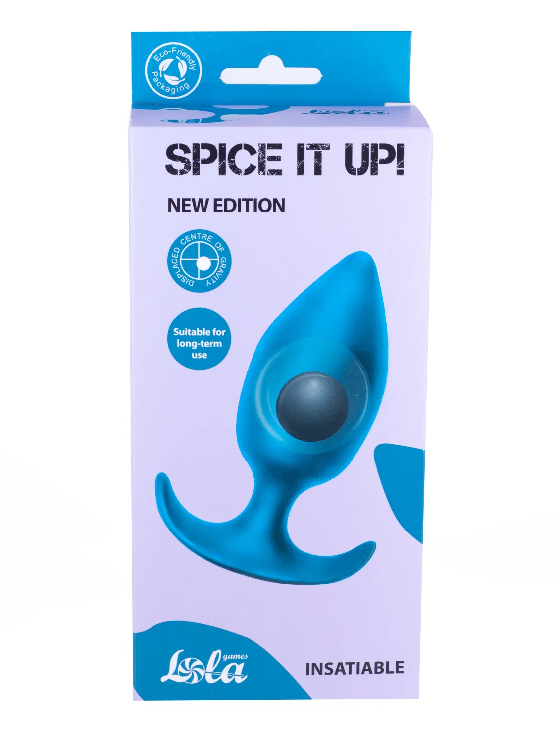 пробка со смещенным центром тяжести spice it up insatiable aquamarine 8011-03lola в Воронеже