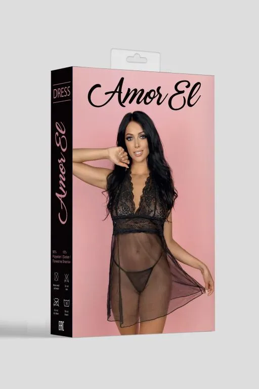 Эротическое эротическое платье castalia s/m черное в Воронеже