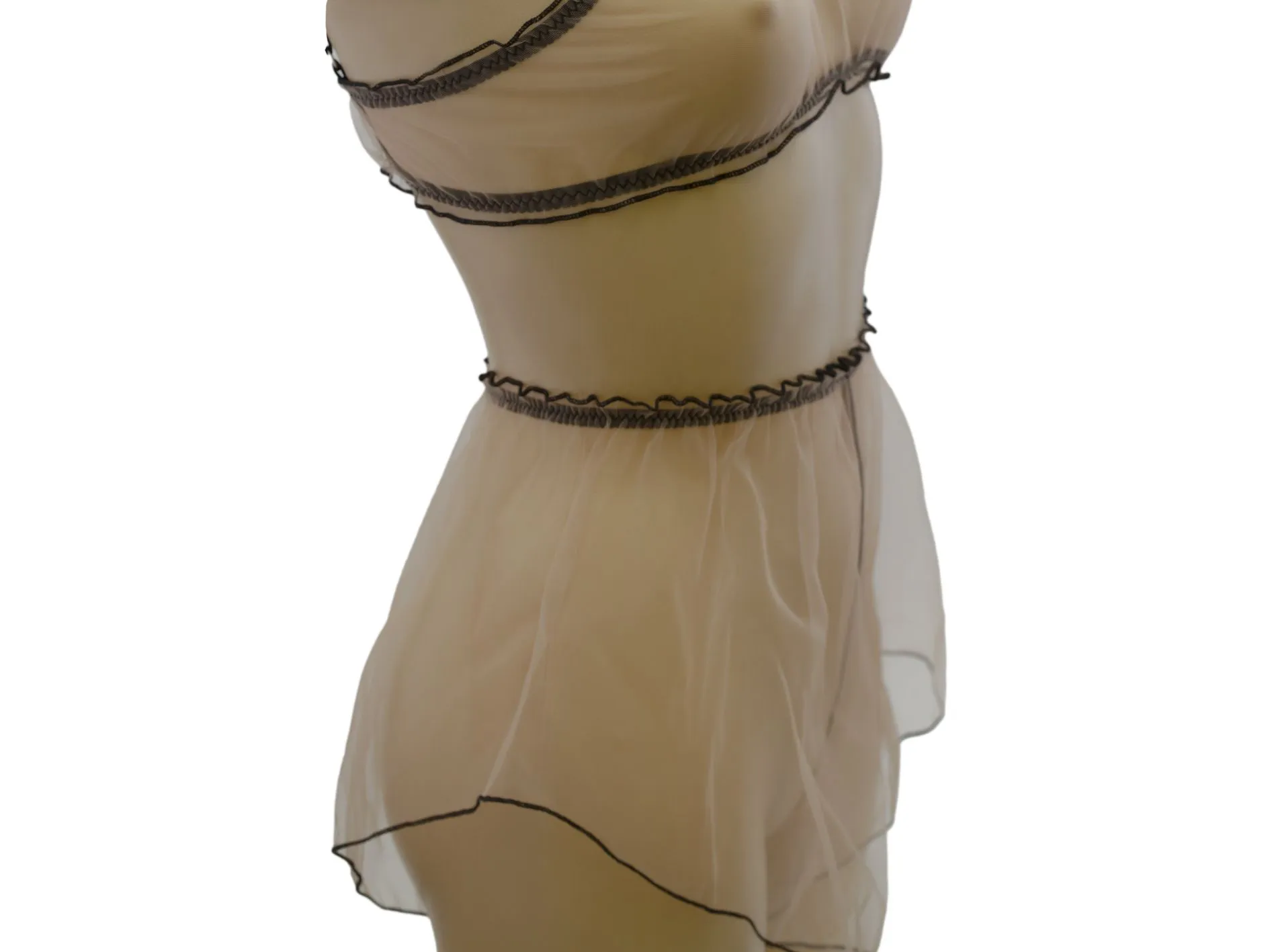 Эротическое комплект ailey may, бежевый в Воронеже